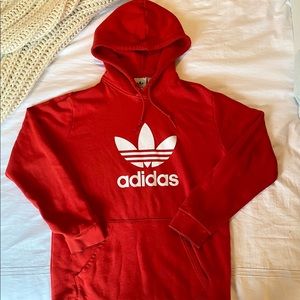 Red Adidas Sweathsirt